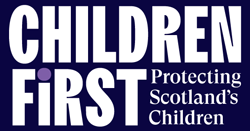 CF Logo White On Blue